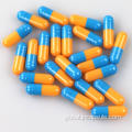 Empty Pill Capsule Making Size 0 orange blue capsule shell Factory